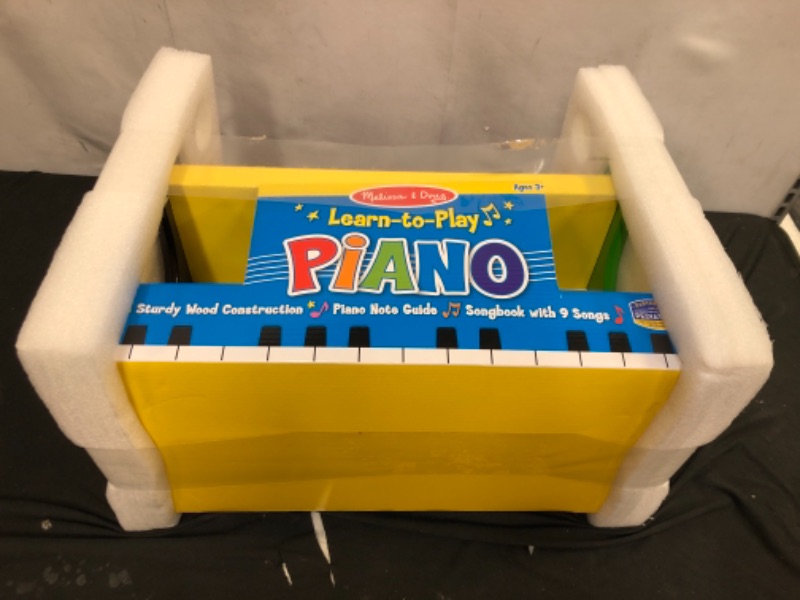 Photo 5 of Melissa & Doug Learn-To-Play Piano With 25 Keys and Color-Coded Songbook
