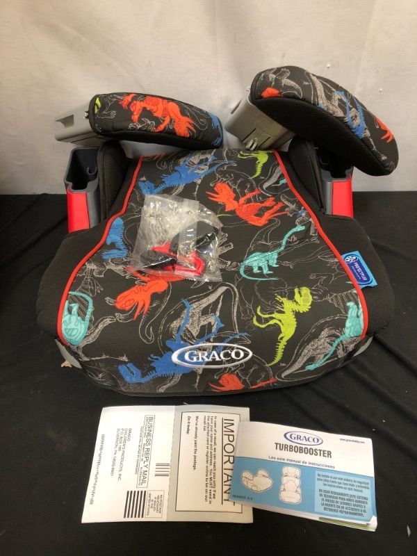 Photo 2 of Graco TurboBooster Backless Booster Car Seat, Dinorama
