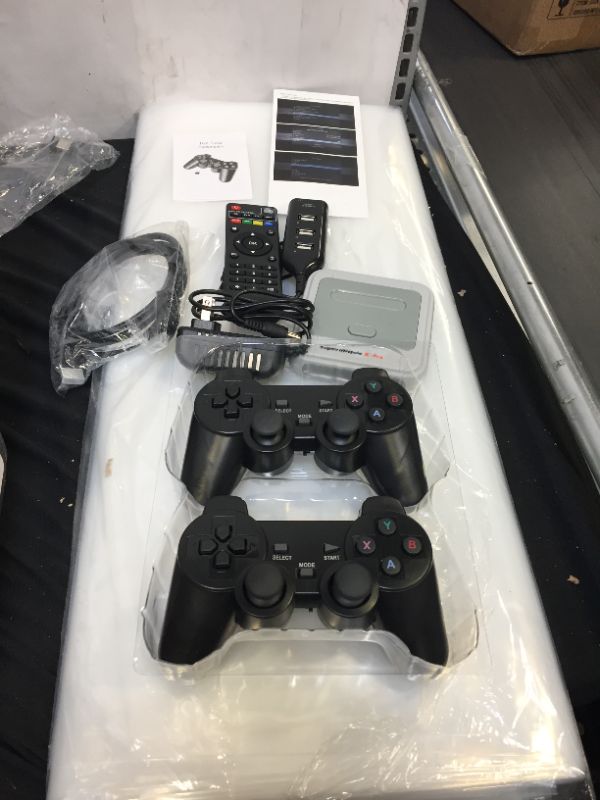 Photo 2 of Kinhank Super Console X Pro 256GB,Retro Game Consoles,50,000+ Video Games,TV&Game System in 1,Emulator Consoles for 4K HD TV,2 Controllers,Compatible with PS1/PSP,WiFi/LAN,Gifts for Best Friend (PRO-256GB)
