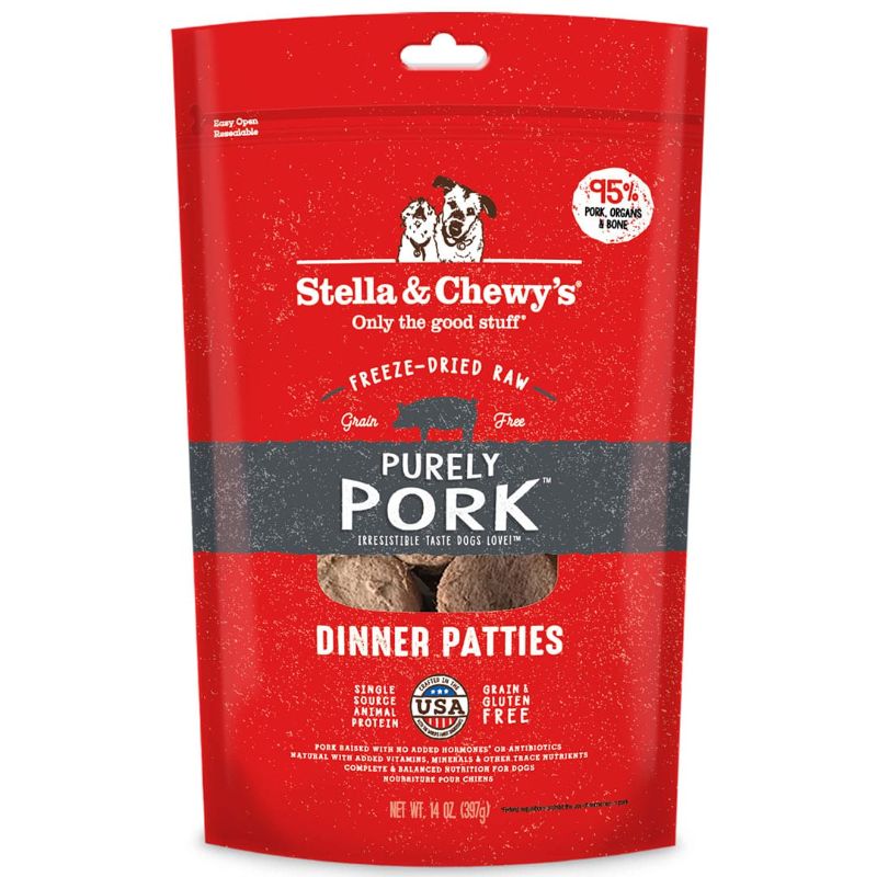 Photo 1 of 14 oz Dog Freeze Dried Dinner Patties Pork --- exp 03/015/2022