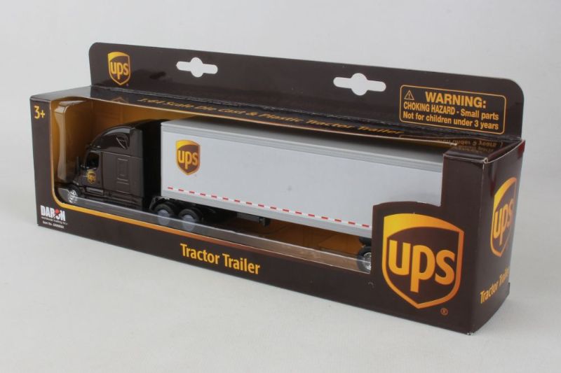 Photo 1 of  UPS Tractor Trailor Die Cast Vehicle Authentic Collectible - 1:64 Scale