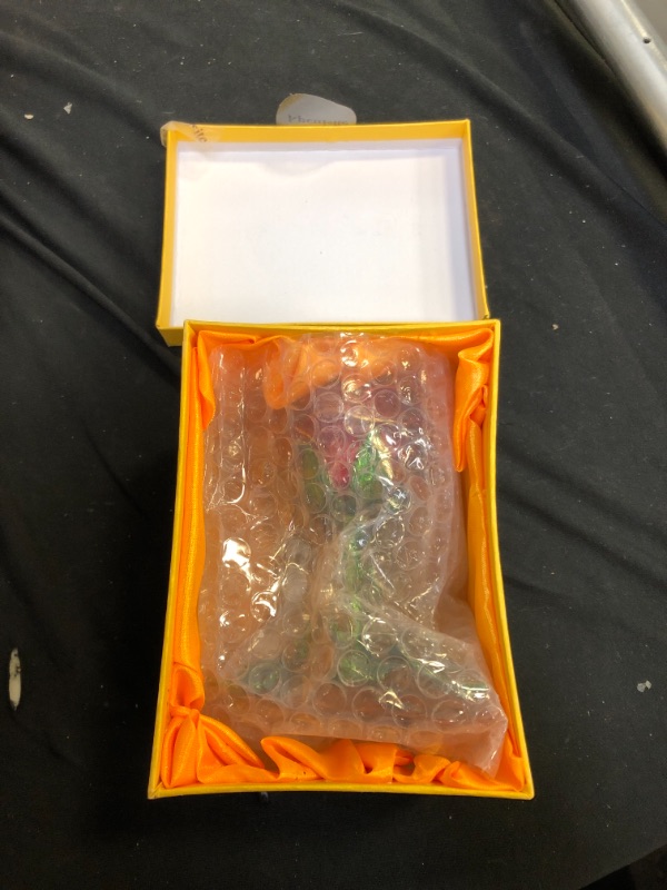 Photo 1 of Exquisite Handmade Rose Crystal Flower Jewelry Box Eternal Rose Valentine's Day Thanksgiving Mother's Day Girl's Birthday, The Best Gift for her Girlfriend, Wife and Woman

