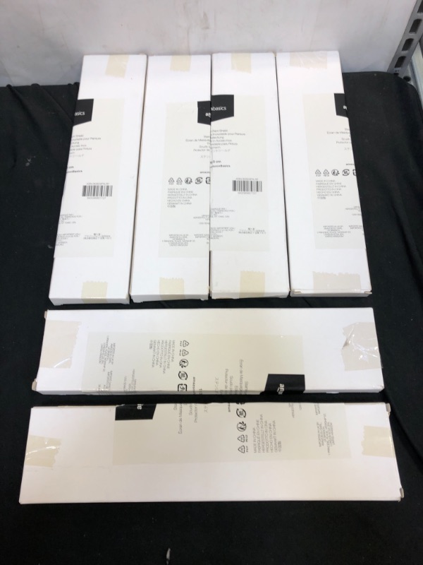 Photo 1 of Amazon Basics 12" Stainless Steel Paint Shield - 6 PACK 
