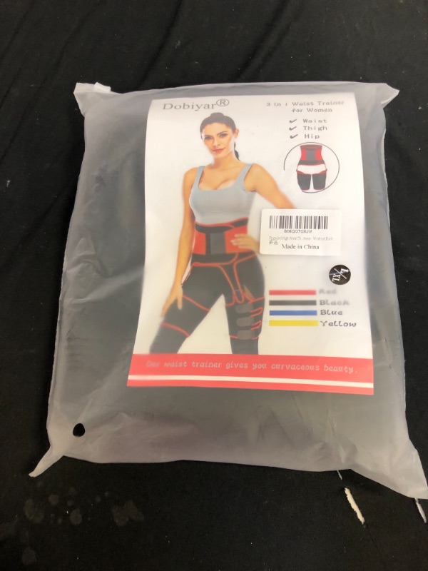 Photo 2 of Dobiyar High Waist Thigh Trimmer -3 in 1 Waist Trainer for Women for Fitness - size l / xl 
