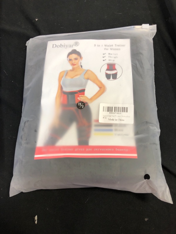 Photo 1 of Dobiyar High Waist Thigh Trimmer -3 in 1 Waist Trainer for Women for Fitness - size l / xl 
