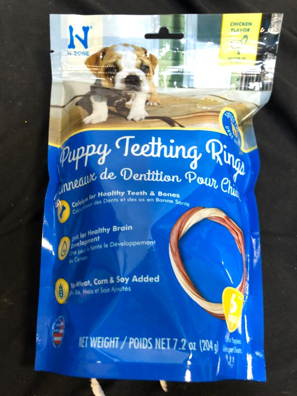 Photo 2 of 
N-Bone® Puppy Teething Rings Chicken exp- Dec 24/21