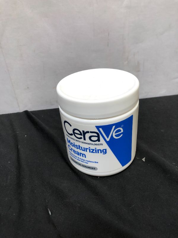 Photo 2 of  CeraVe Moisturizing Cream 12 oz Daily Face and Body Moisturizer for Dry Skin