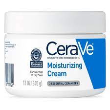 Photo 1 of  CeraVe Moisturizing Cream 12 oz Daily Face and Body Moisturizer for Dry Skin