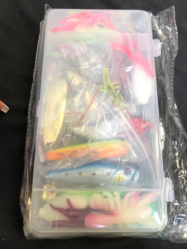 Photo 1 of 129 pcs fishing lure hooks 