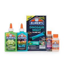 Photo 1 of 
Elmer's 4pk Color Changing Dinosaur Night Slime Kit Multicolored