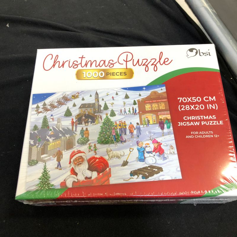 Photo 1 of Christmas puzzle 1000 pcs factory sealed 