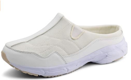 Photo 1 of starmerx Women Slip on Mule Sneakers Breathable Backless Walking Shoes SIZE 8
