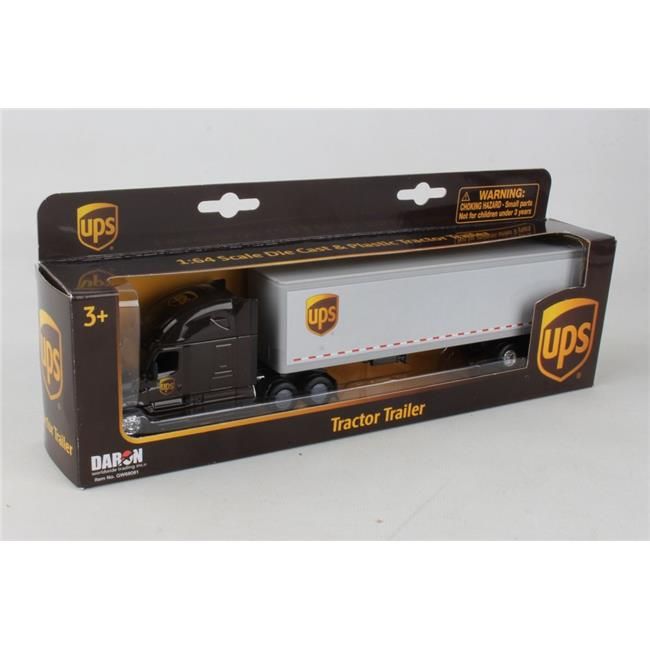 Photo 1 of Daron Worldwide Toy Cars and Trucks - UPS Tractor Trailer Toy Truck
