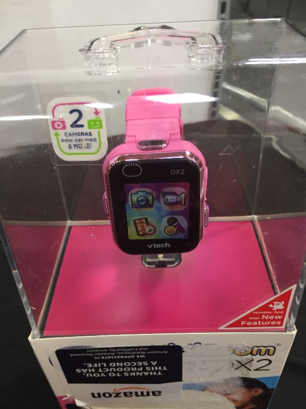 Photo 3 of VTech KidiZoom Smartwatch DX2, Pink
