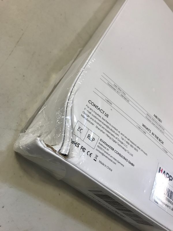 Photo 6 of 10 Inch Tablet Android 10 IPS HD Display Quad-Core 32GB 6000mAh Tablets (Grey)
FACTORY SEALED, OPEN PACKAGE TO TAKE PICTURES DAMAGES TO CORNER OF BOX, BRAND NEW