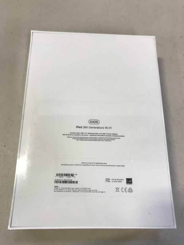 Photo 7 of 2021 Apple 10.2-inch iPad (Wi-Fi, 64GB) - Space Gray
BRAND NEW, FACTORY SEALED 
