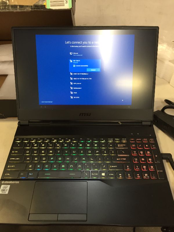 Photo 3 of MSI GL65 Leopard 10SFK-062 15.6" FHD 144Hz 3ms Thin Bezel Gaming Laptop Intel Core i7-10750H RTX2070 16GB 512GB NVMe SSD Win 10 Notebook PC Computer
