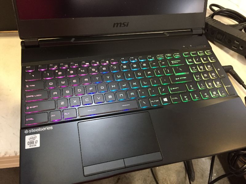 Photo 4 of MSI GL65 Leopard 10SFK-062 15.6" FHD 144Hz 3ms Thin Bezel Gaming Laptop Intel Core i7-10750H RTX2070 16GB 512GB NVMe SSD Win 10 Notebook PC Computer