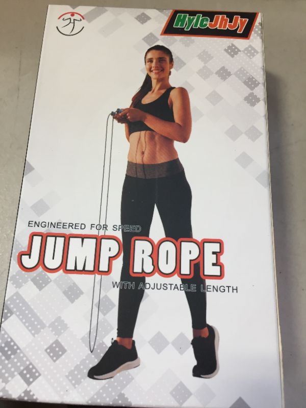 Photo 2 of Jump Rope Adjustable Jumping Rope Gym Endurance Workout with Sweatband Handles Skipping Rope for Exercise Fitness Crossfit Tangle-Free with Ball Bearing Cable Speed Rope for Men Women Kids