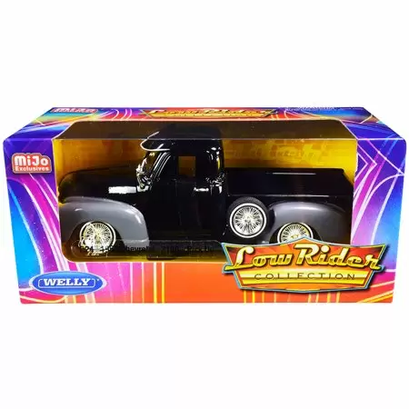 Photo 1 of 22087LRW-BK 1953 Chevrolet 3100 Pickup Truck Low Rider Collection 1 by 24 Scale
