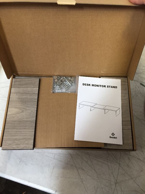 Photo 1 of DUAL MONITOR STAND GRAY