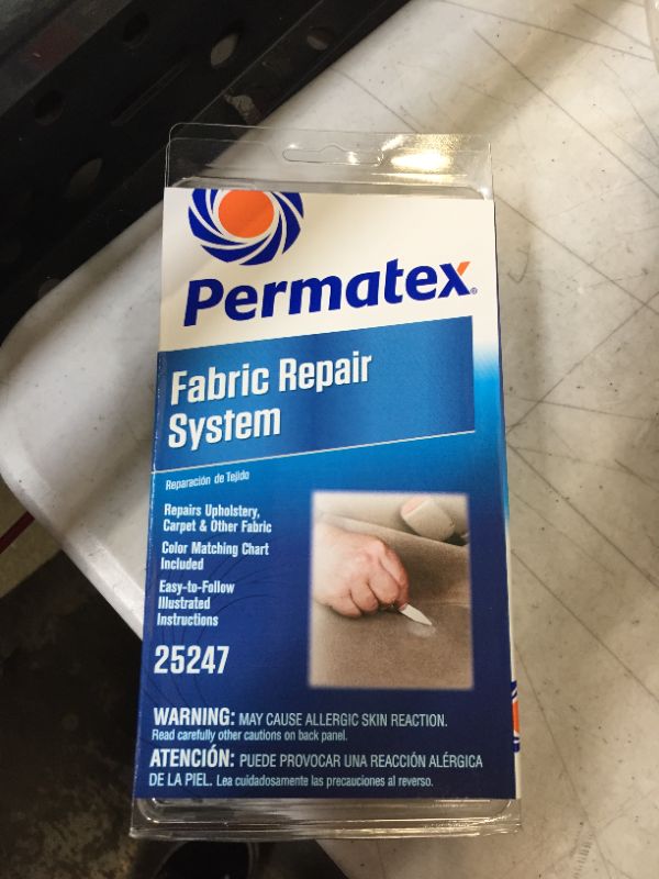 Photo 2 of Permatex 25247 Fabric Repair Kit, Single Unit
