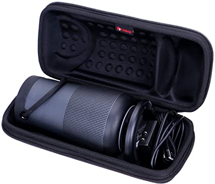 Photo 1 of XANAD Hard Case for Bose SoundLink Revolve+ or Revolve+ (Series II) Portable & Long-Lasting Bluetooth 360 Speaker - Storage Protective Bag (Black) ----- CASE ONLY, SPEAKER IS NOT INCLUDED 

