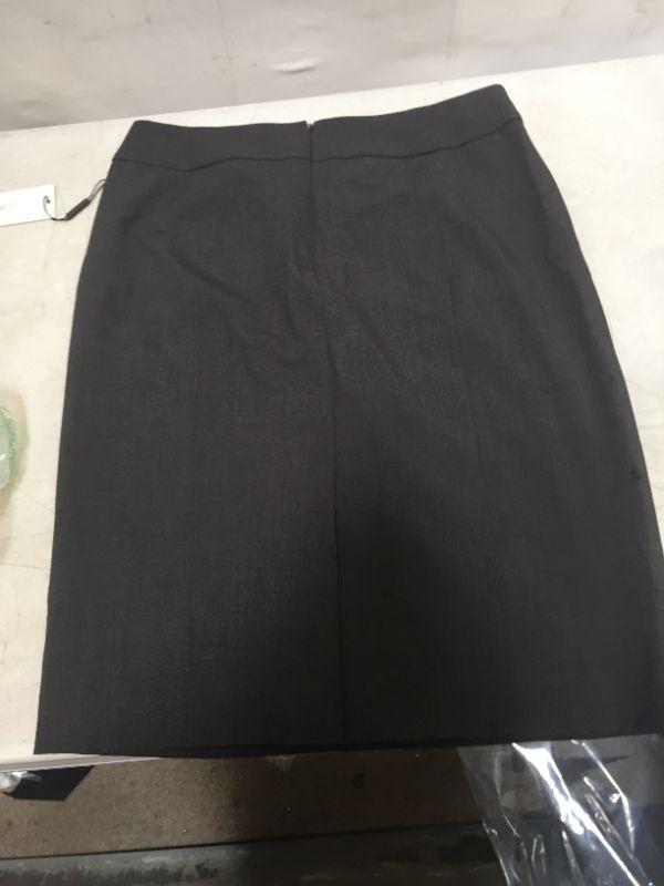 Photo 3 of Calvin Klein Women's Straight Fit Suit Skirt (Regular and Plus Sizes) SIZE 4 CHARCOAL