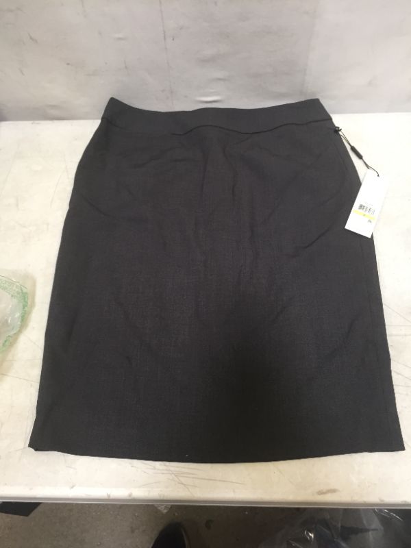 Photo 2 of Calvin Klein Women's Straight Fit Suit Skirt (Regular and Plus Sizes) SIZE 4 CHARCOAL