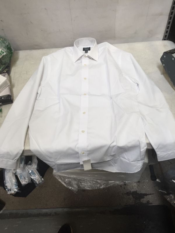 Photo 1 of ARROW 1851 WHITE BUTTONED LONG SLEEVE 14-14.5 32/33 SMALL