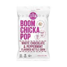 Photo 1 of Angies Boomchickapop White Chocolate and Peppermint Flavored Kettle Corn,  4.5 Ounce -- 12 per case EXP MAY 2021