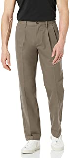 Photo 1 of Amazon Essentials Men's Classic-fit Wrinkle-Resistant Pleated Chino Pant 32Wx32L