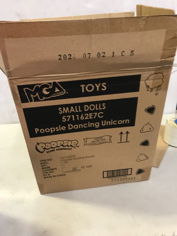 Photo 1 of Poopsie - Dancing Unicorn (571162) DAMAGES TO PACKAGING FROM EXPOSURE 
