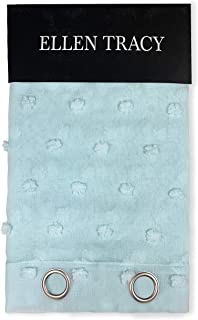 Photo 1 of Dainty Home Ellen Tracy Cut Snowball Linen Look Sheer Grommet Window Treatment Curtain Panel Pair, 76x84, Solid Spa Blue Teal
DAMAGES TO PACKAGING 