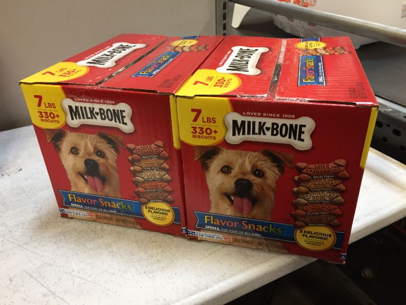 Photo 2 of 2x Milk-Bone Flavor Snacks (7 lbs.)
Best Before: May 08, 2022