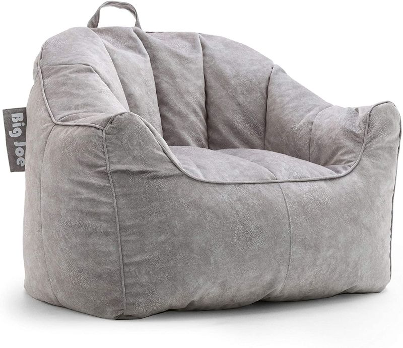 Photo 1 of Big Joe Hug Beanbag Chair Gray Hyde
