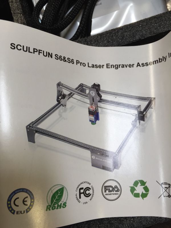 Photo 1 of SCUPLFUN S6 PRO LASER ENGRAVER
