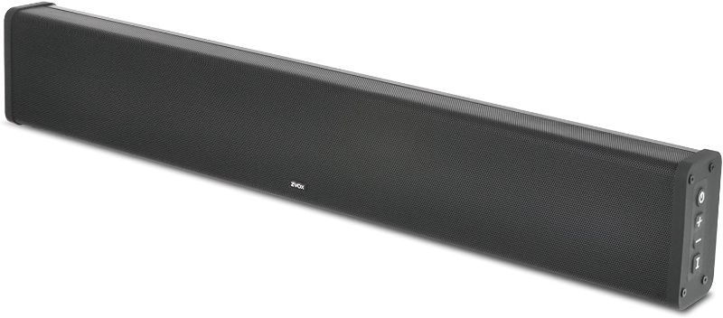 Photo 1 of ZVOX SB380 Aluminum Sound Bar TV Speaker With AccuVoice Dialogue Boost, Built-In Subwoofer - 30-Day Home Trial
