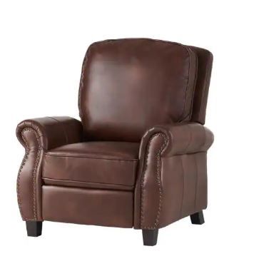 Photo 1 of Brown Leather Cigar Recliner - NH216692
