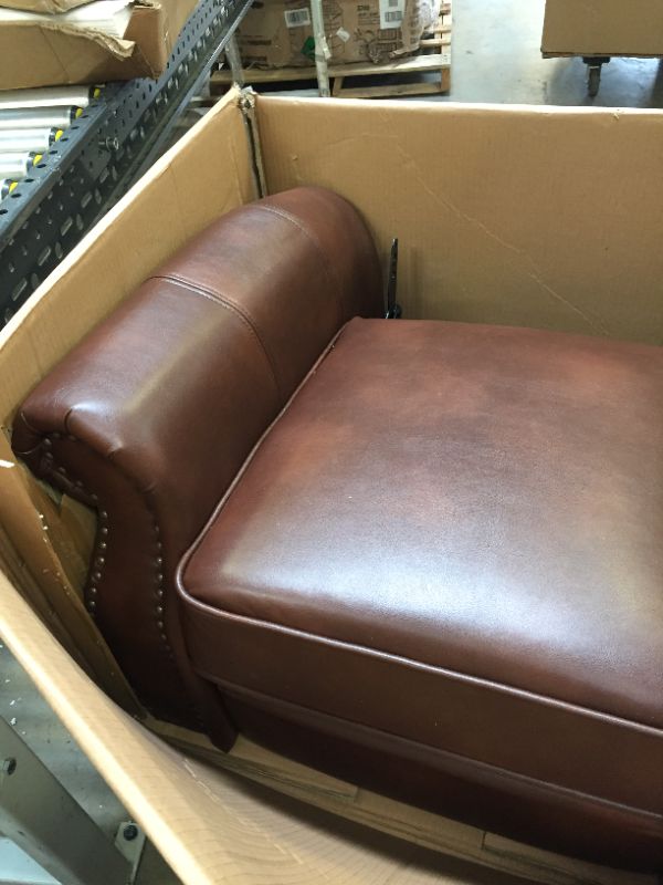 Photo 5 of Brown Leather Cigar Recliner - NH216692
