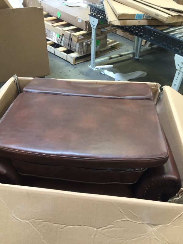 Photo 1 of Brown Leather Cigar Recliner - NH216692
