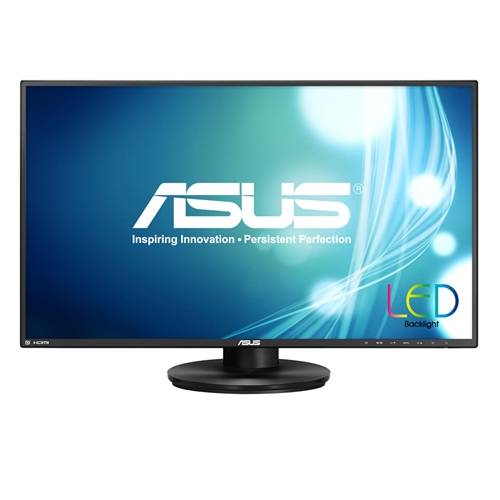 Photo 1 of ASUS 27IN WIDESCREEN LCD 1920X1080 HDMI / MHL VGA BLACK 5MS SPEAKER TILT
