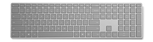 Photo 1 of Microsoft Surface Keyboard, WS2-00025, Silver - MISSING CABLE 

