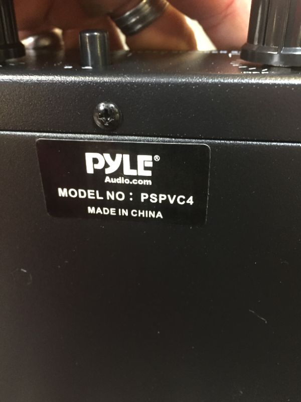 Photo 2 of Pylehome Pspvc4 4 Ch High Pwr Stereo Speaker Selector Bad Box
