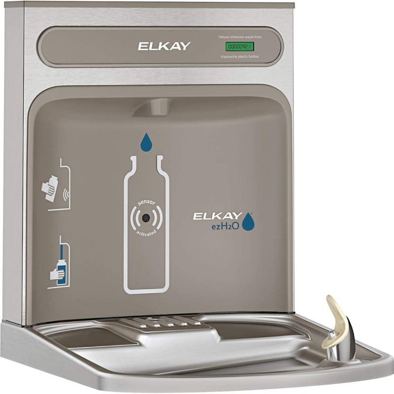 Photo 1 of Elkay EZWSRK Bottle Filling Station, 18.81 x 17.88 x 3.56 inches, Stainless Steel
