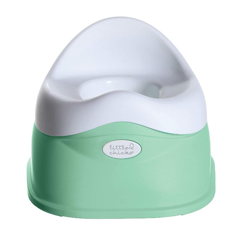 Photo 1 of Little Chicks Easy-Clean Potty Training Toilet Chair, Built in Splash Guard and Slip Resistant - Model CK055
