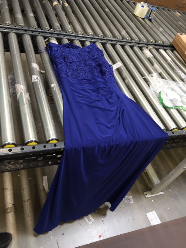 Photo 1 of Alex Evenings Women's Long Cowl Back Dress (Petite and Regular) size 8
