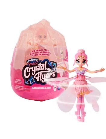 Photo 1 of Hatchimals Pixies, Crystal Flyers Pink Magical Flying Pixie Toy, for Kids Aged 6 and up - Coco's Treasures
