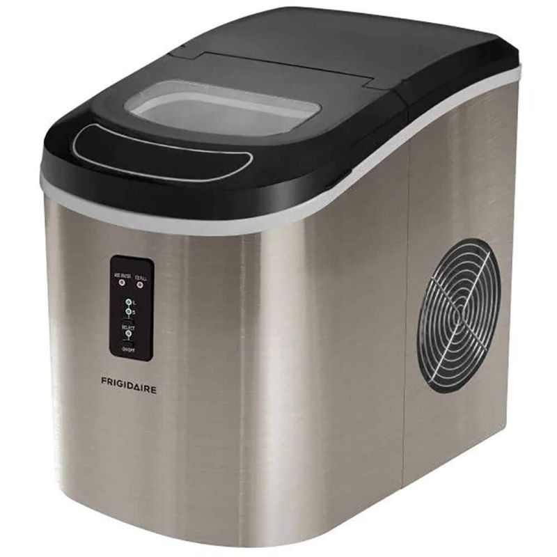 Photo 1 of Frigidaire EFIC106SSR 26lb. Portable Countertop Ice Maker - Recertified
