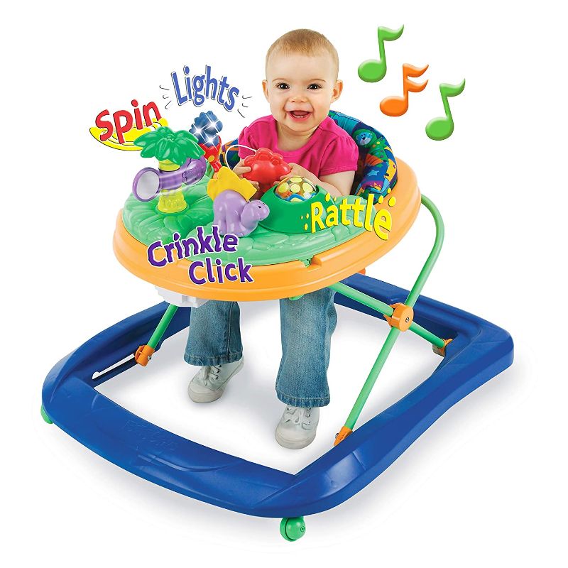 Photo 1 of Safety 1st Dino Sounds 'n Lights Discovery Baby Walker with Activity Tray
